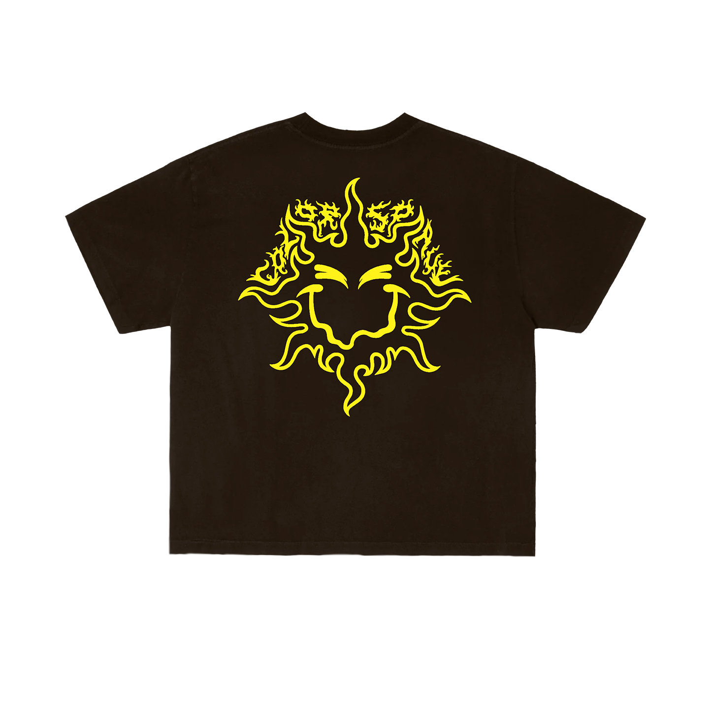 Color Space Yellow Logo Tee